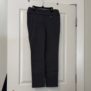 Candie's Straight Leg Dress Pants in Charcoal Gray